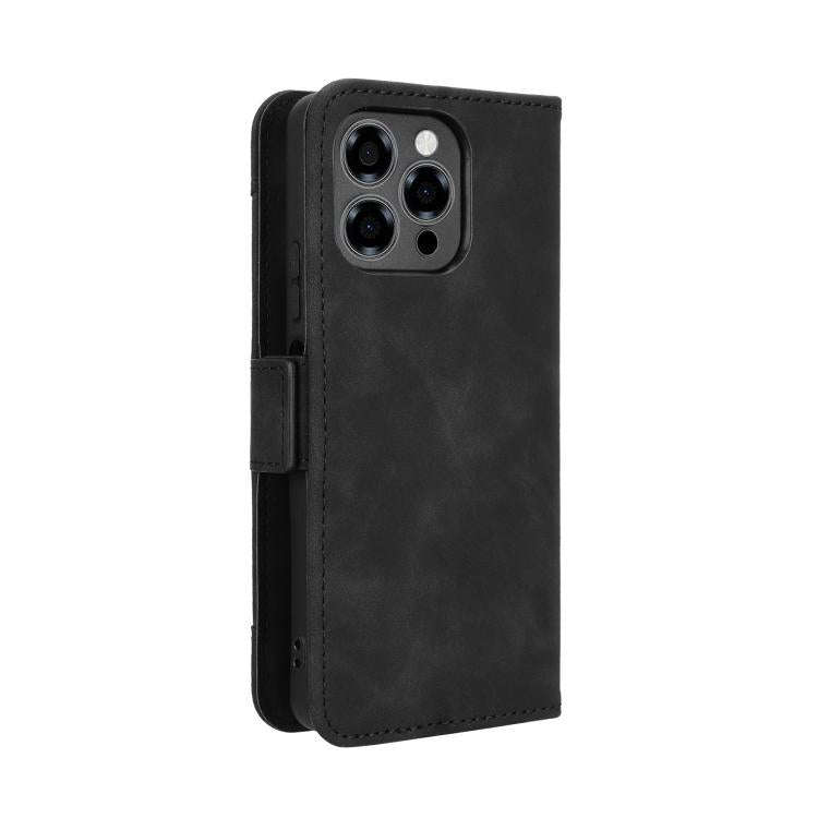 For Doogee Note 58 / Note 58 Pro Skin Feel Calf Texture Card Slots Leather Phone Case(Black)