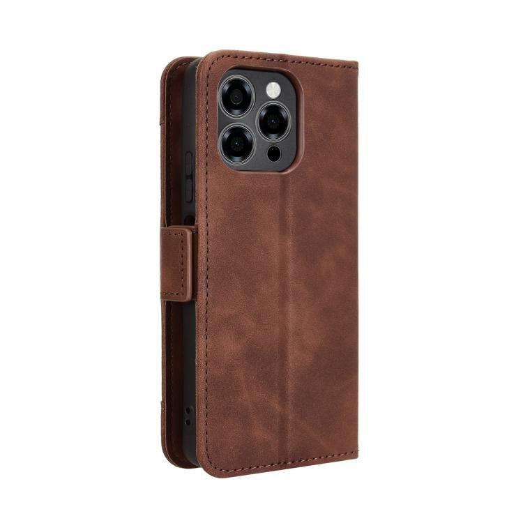 For Doogee Note 58 / Note 58 Pro Skin Feel Calf Texture Card Slots Leather Phone Case(Brown)