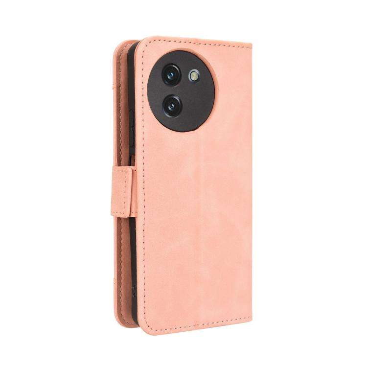 For Doogee Note 59 / Note 59 Pro Skin Feel Calf Texture Card Slots Leather Phone Case(Pink)