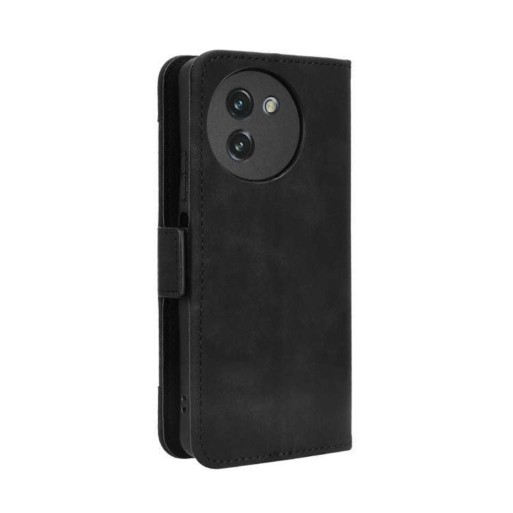 For Doogee Note 59 / Note 59 Pro Skin Feel Calf Texture Card Slots Leather Phone Case(Black)