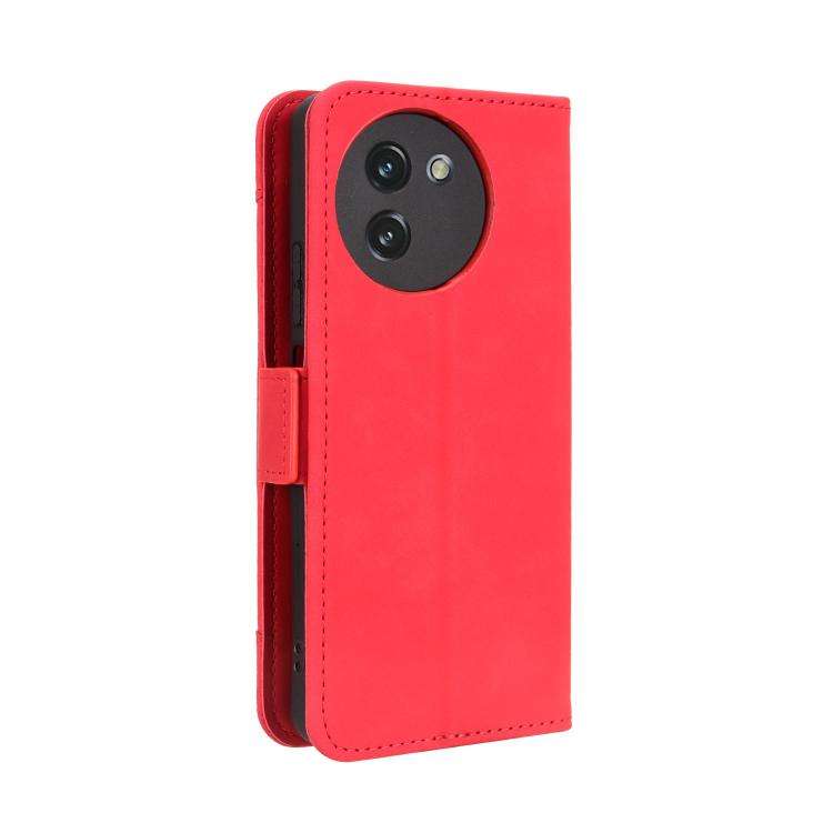 For Doogee Note 59 / Note 59 Pro Skin Feel Calf Texture Card Slots Leather Phone Case(Red)