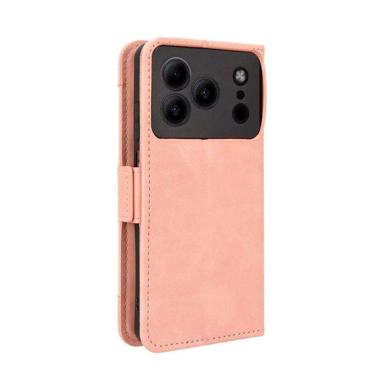 For Doogee Note 56 / Note 56 Pro Skin Feel Calf Texture Card Slots Leather Phone Case(Pink)