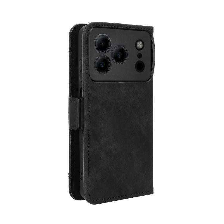For Doogee Note 56 / Note 56 Pro Skin Feel Calf Texture Card Slots Leather Phone Case(Black)