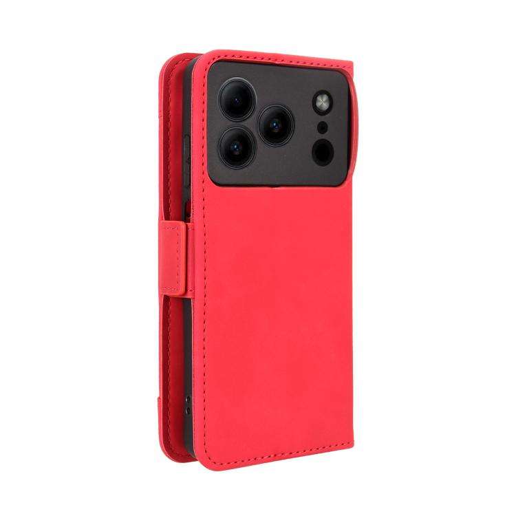 For Doogee Note 56 / Note 56 Pro Skin Feel Calf Texture Card Slots Leather Phone Case(Red)