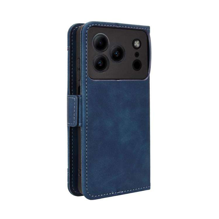 For Doogee Note 56 / Note 56 Pro Skin Feel Calf Texture Card Slots Leather Phone Case(Blue)