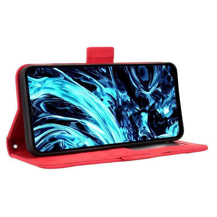 For Doogee Note 56X / Note 56X Pro Skin Feel Calf Texture Card Slots Leather Phone Case(Red)