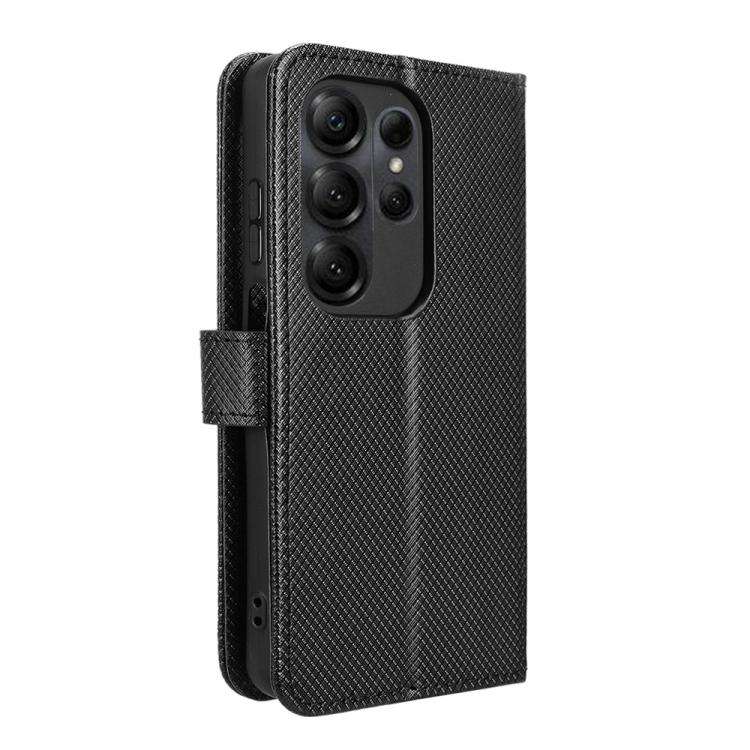 For Doogee Note 56X / Note 56X Pro Diamond Texture Leather Phone Case(Black)