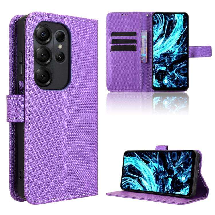For Doogee Note 56X / Note 56X Pro Diamond Texture Leather Phone Case(Purple)