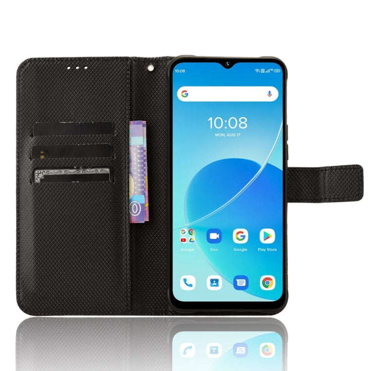 For Umidigi G5 / G5A Diamond Texture Leather Phone Case(Black)