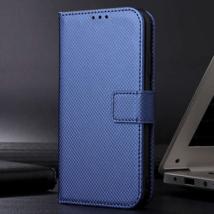 For Umidigi G5 / G5A Diamond Texture Leather Phone Case(Blue)