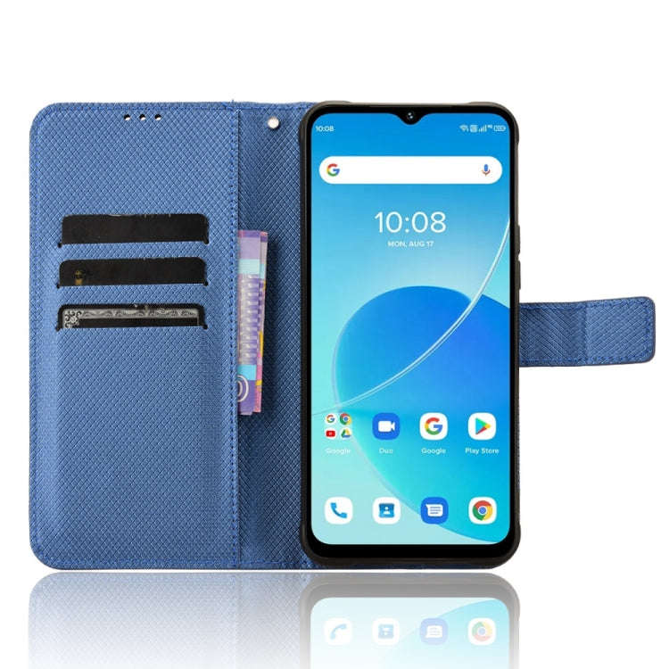 For Umidigi G5 / G5A Diamond Texture Leather Phone Case(Blue)