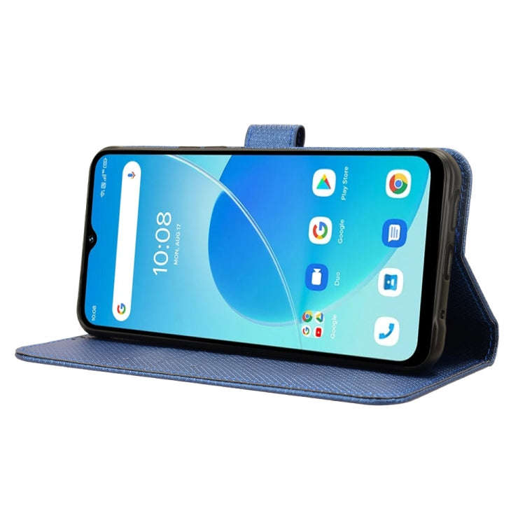 For Umidigi G5 / G5A Diamond Texture Leather Phone Case(Blue)