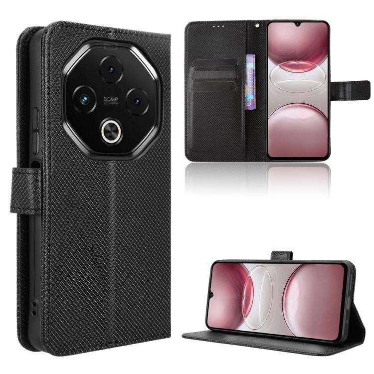 For Umidigi G100 5G 2025 / G100 Pro Diamond Texture Leather Phone Case(Black)