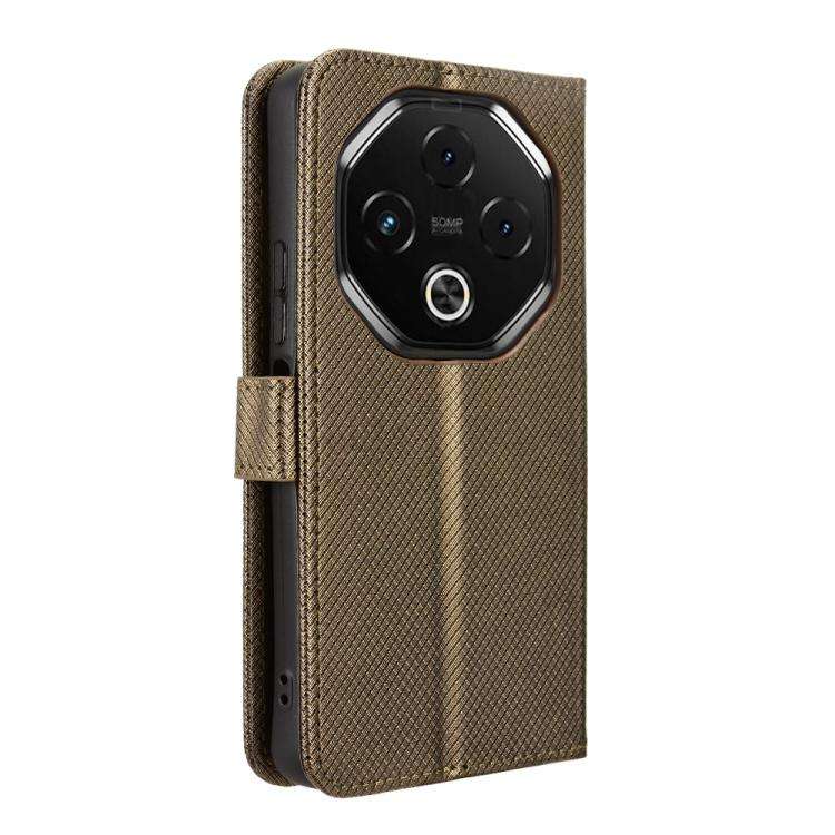 For Umidigi G100 5G 2025 / G100 Pro Diamond Texture Leather Phone Case(Brown)