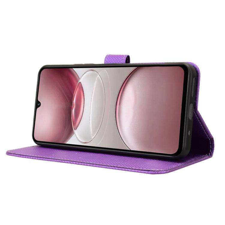 For Umidigi G100 5G 2025 / G100 Pro Diamond Texture Leather Phone Case(Purple)