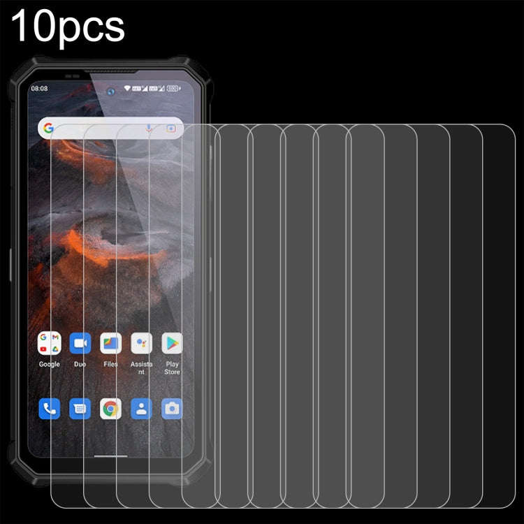 For Oukitel WP19 Pro 10pcs 0.26mm 9H 2.5D Tempered Glass Film