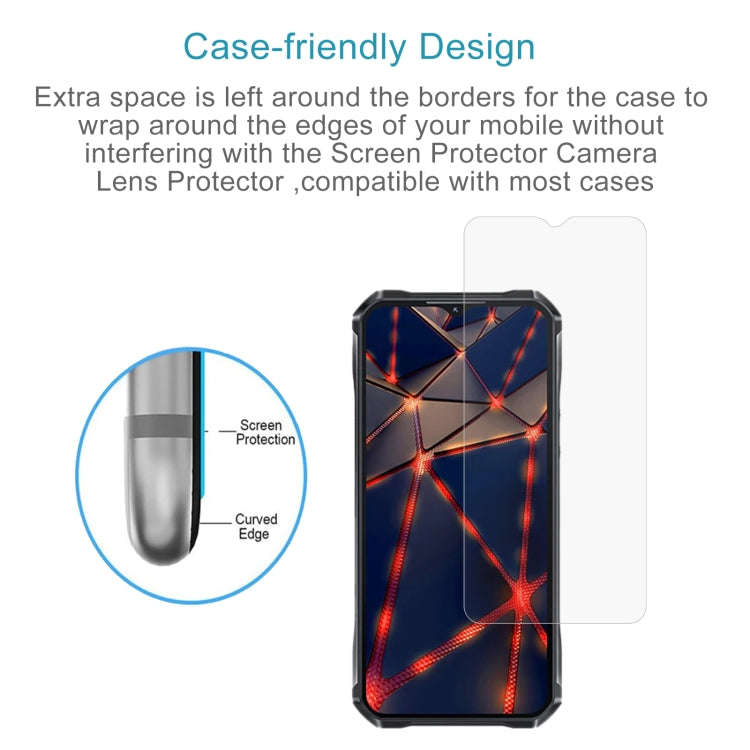 For Oukitel WP33 Pro 10pcs 0.26mm 9H 2.5D Tempered Glass Film