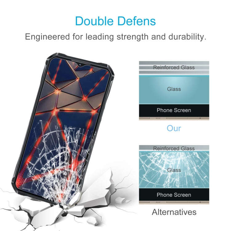 For Oukitel WP33 Pro 10pcs 0.26mm 9H 2.5D Tempered Glass Film