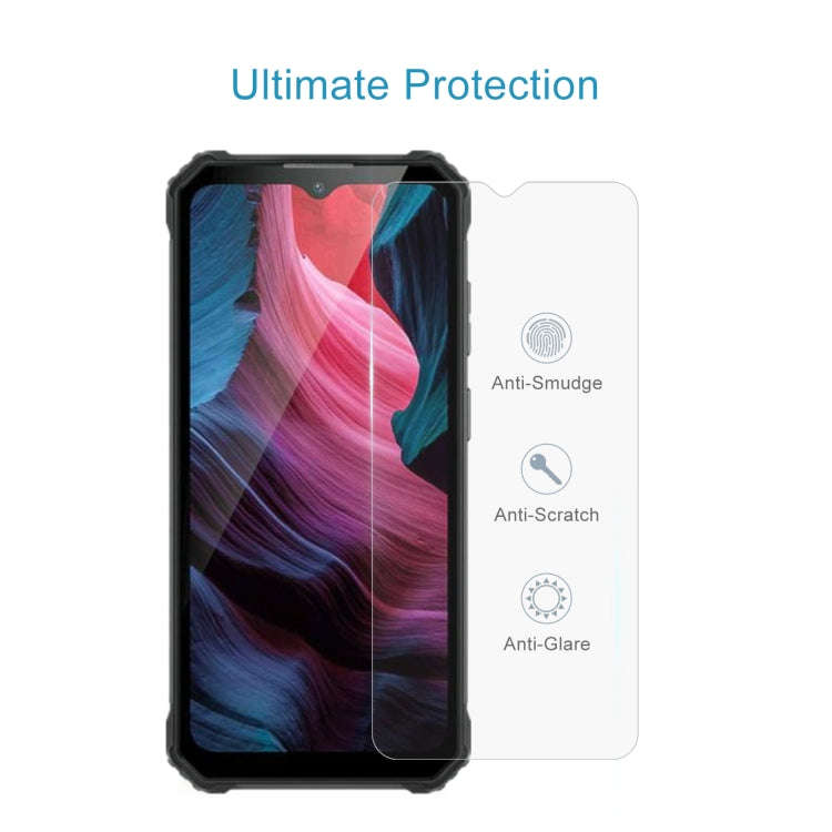 For Oukitel WP23 Pro 10pcs 0.26mm 9H 2.5D Tempered Glass Film