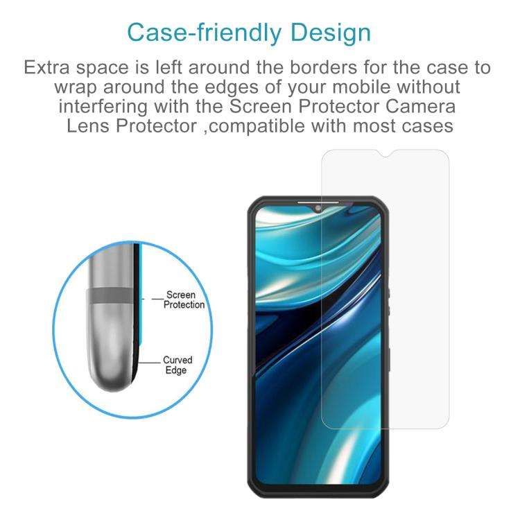 For Oukitel WP39 Pro 10pcs 0.26mm 9H 2.5D Tempered Glass Film