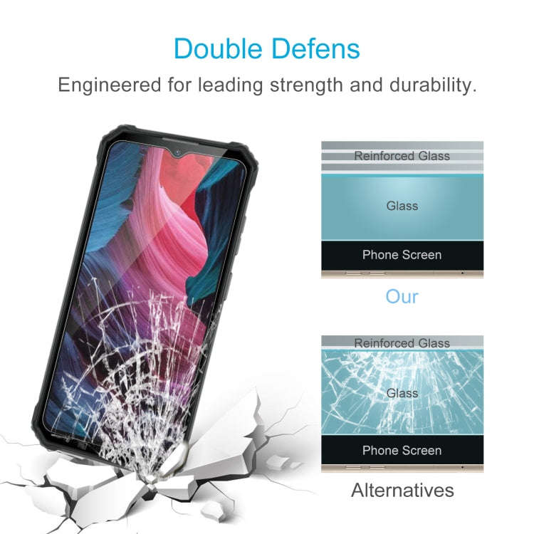 For Oukitel WP23 Pro 50pcs 0.26mm 9H 2.5D Tempered Glass Film