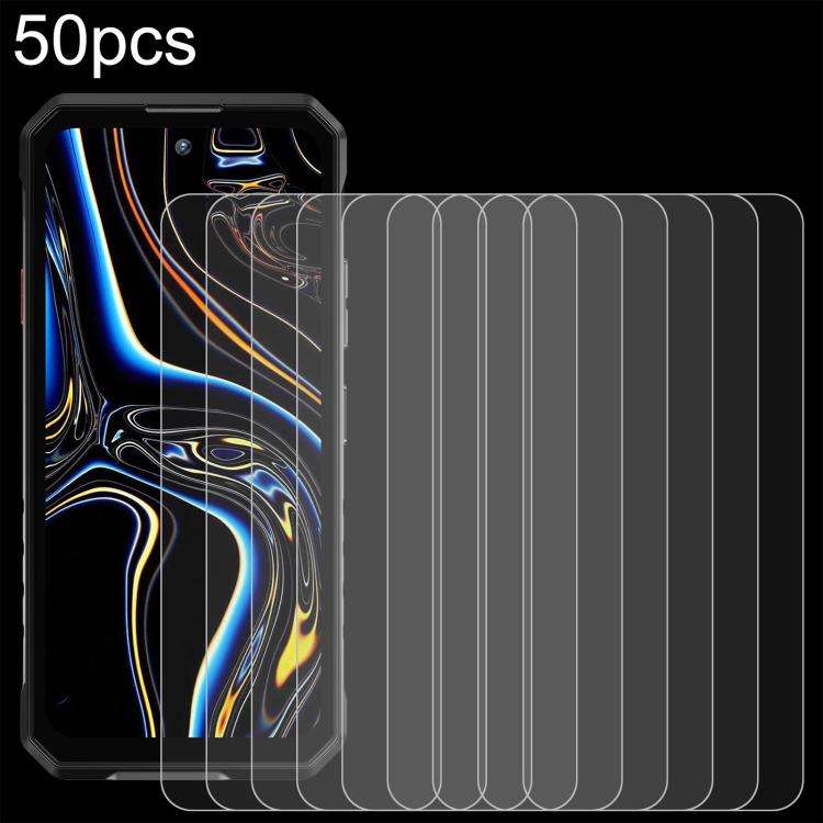 For Oukitel WP58 Pro 50pcs 0.26mm 9H 2.5D Tempered Glass Film