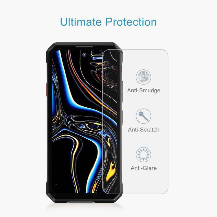 For Oukitel WP58 Pro 50pcs 0.26mm 9H 2.5D Tempered Glass Film