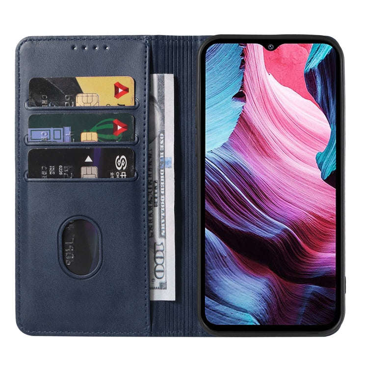 For OUKITEL WP23 / WP23 Pro Magnetic Closure Leather Phone Case(Blue)