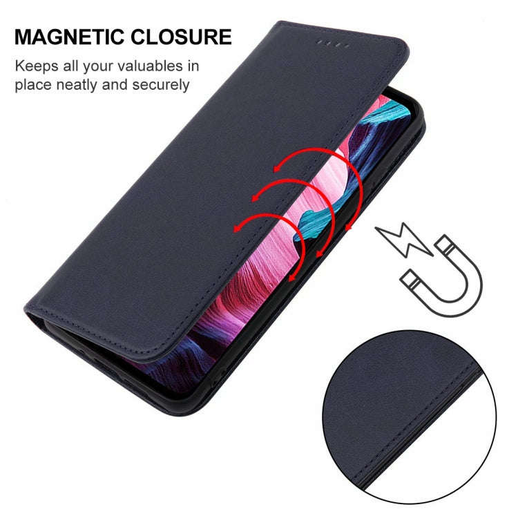For OUKITEL WP23 / WP23 Pro Magnetic Closure Leather Phone Case(Blue)