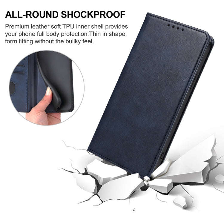 For OUKITEL WP23 / WP23 Pro Magnetic Closure Leather Phone Case(Blue)