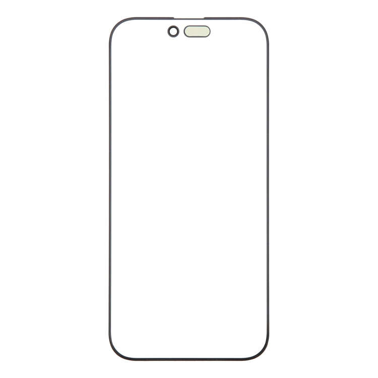 For iPhone 16 Pro Front Screen Outer Glass Lens with OCA Optically Clear Adhesive