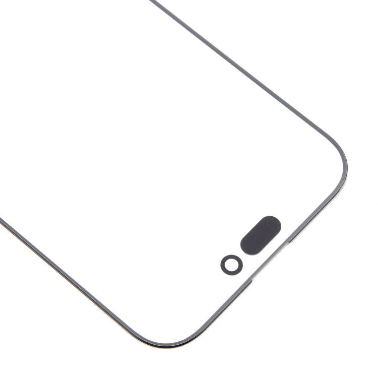 For iPhone 16 Pro Front Screen Outer Glass Lens with OCA Optically Clear Adhesive