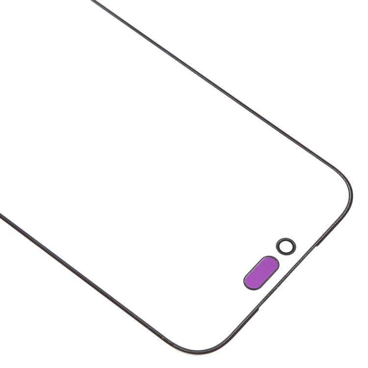 For iPhone 17 Pro Max Front Screen Outer Glass Lens with OCA Optically Clear Adhesive