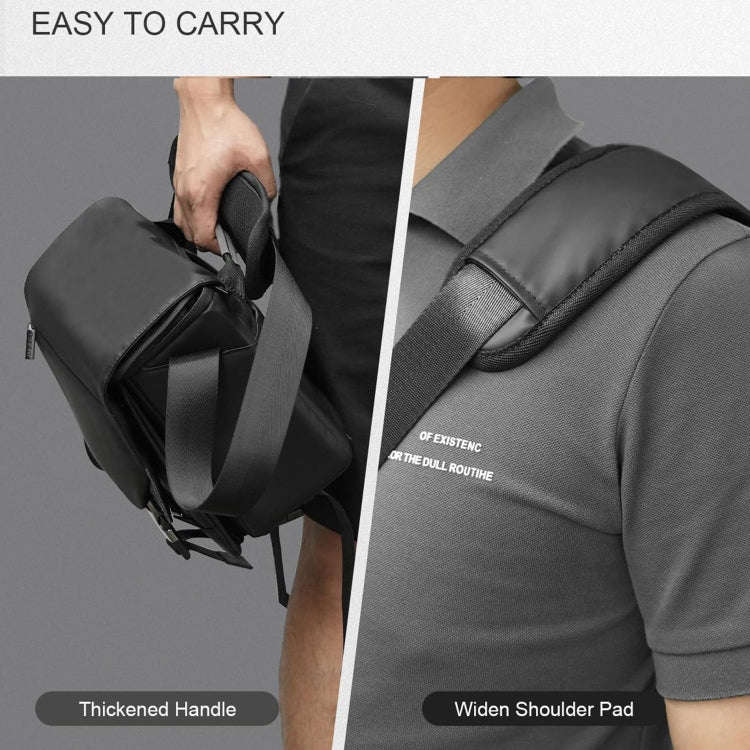 Cwatcun D85 Camera Bag Side Quick Access Camera Messenger Case Waterproof Bag, Size:32 x 14 x 24c...