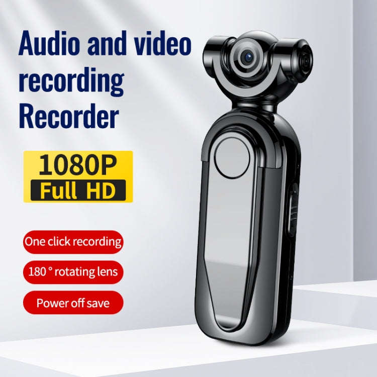 JNN C11 1080P High Definition Audio Video Recorder, Memory:4GB(Black)