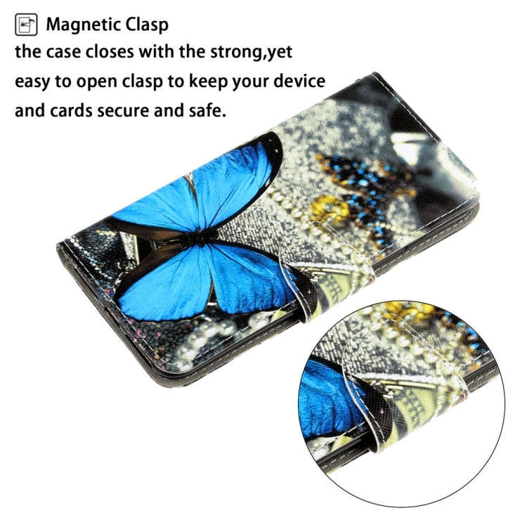 For Huawei Y6p 3D Colored Drawing Horizontal Flip PU Leather Case with Holder & Card Slots & Wall...