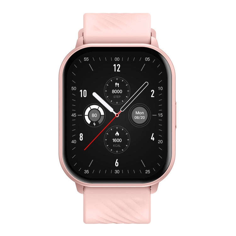 Zeblaze TS 3 2.03 inch IP68 Waterproof Smart Bluetooth Call Watch(Pink)