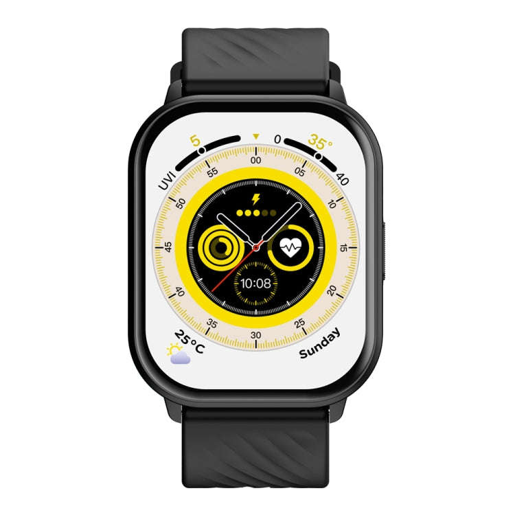 Zeblaze TS 3 2.03 inch IP68 Waterproof Smart Bluetooth Call Watch(Black)