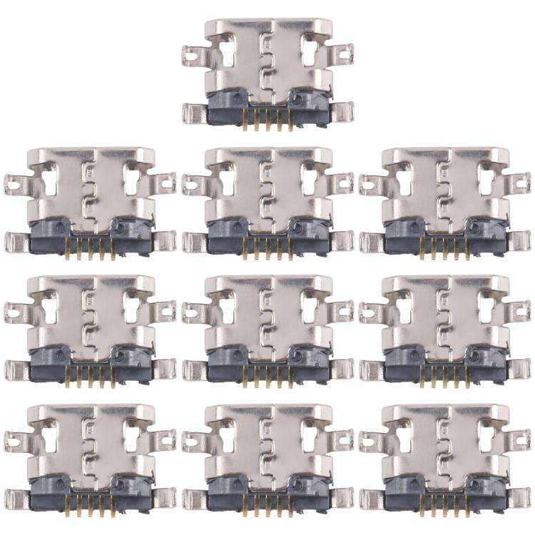 For Tecno Spark 8 Pro KG8 10pcs Original Charging Port Connector