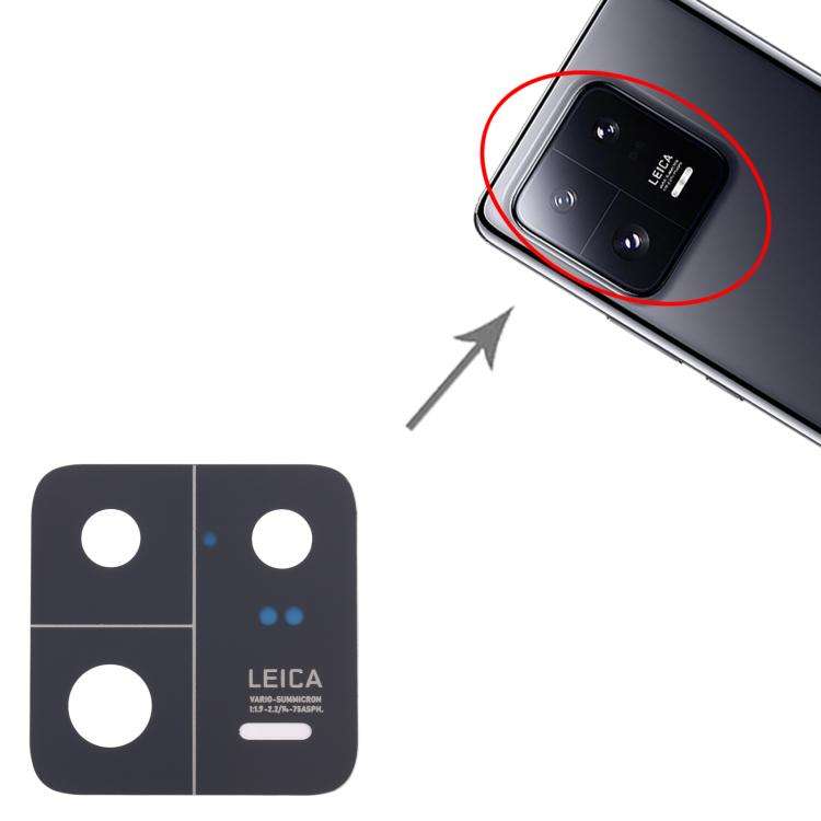 For Xiaomi 13 Pro 10pcs Back Camera Lens
