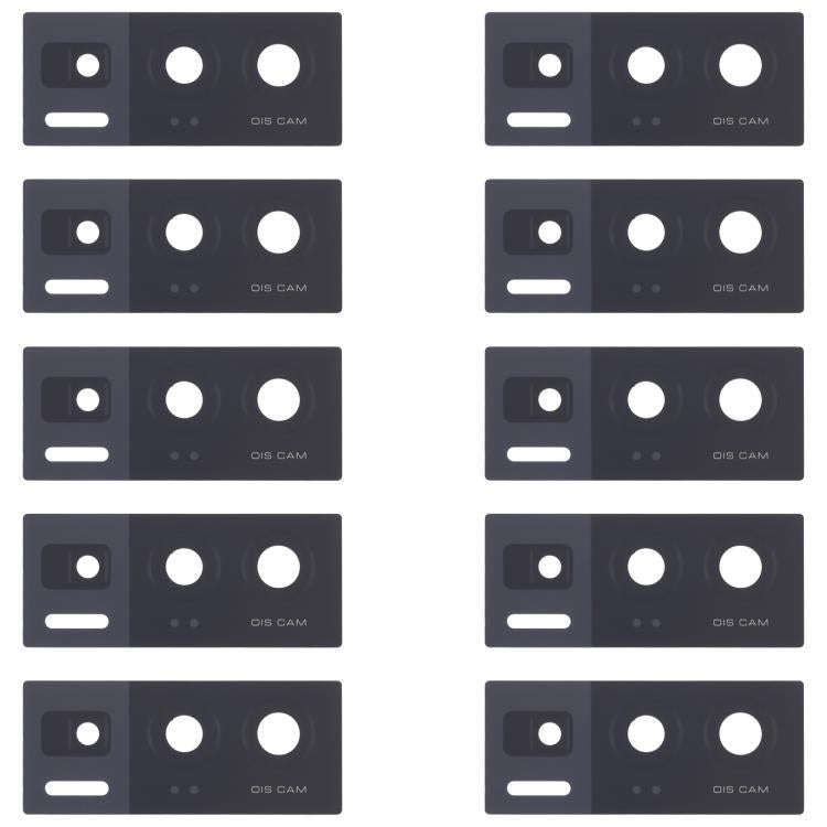 For Xiaomi Poco F5 Pro 10pcs Back Camera Lens