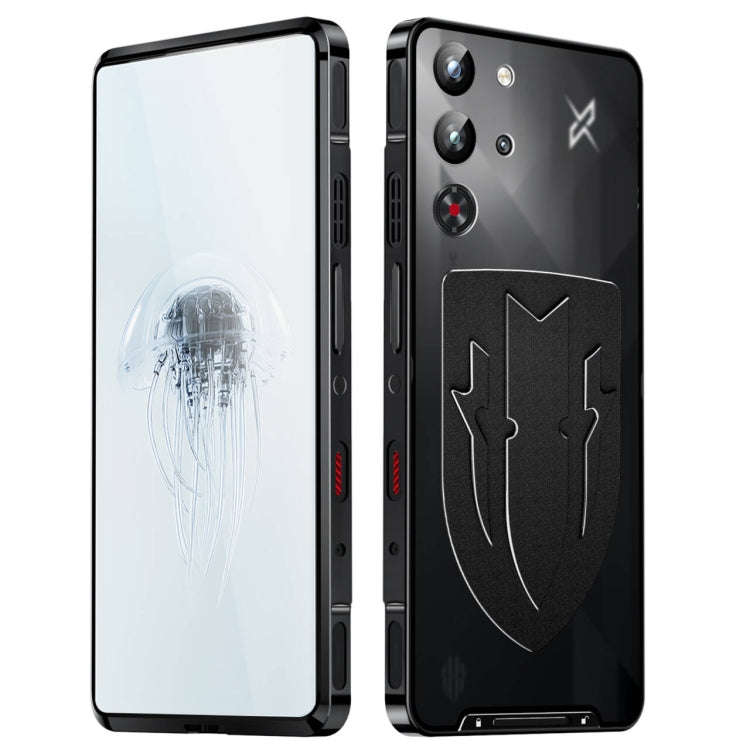 For ZTE nubia Red Magic 10 Pro / 10 Pro+ Metal Cooling Phone Case(Black)