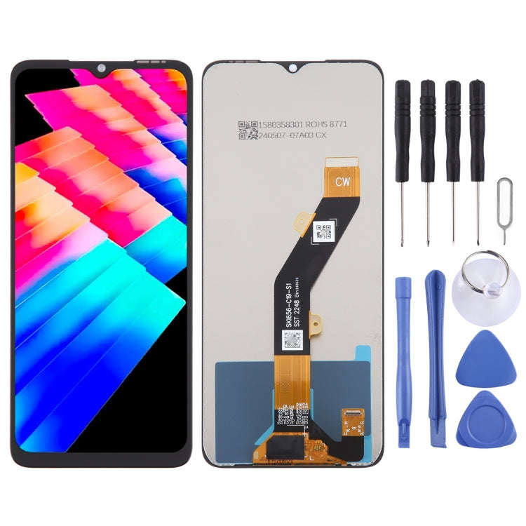 For Infinix Hot 30i X669/30i 50 MP X669C OEM LCD Screen with Digitizer Full Assembly