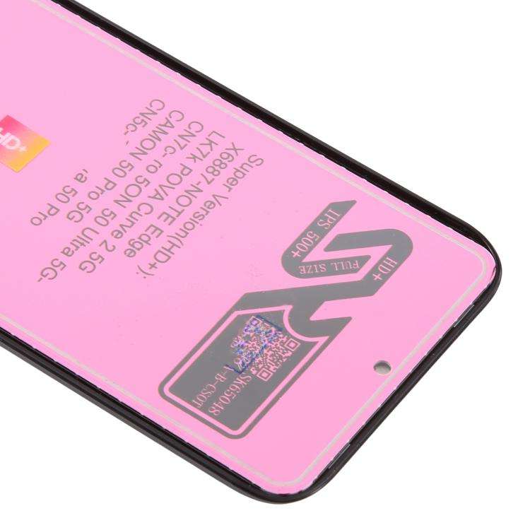 For Tecno Camon 50 Pro 4G CN5c OEM LCD Screen with Digitizer Full Assembly