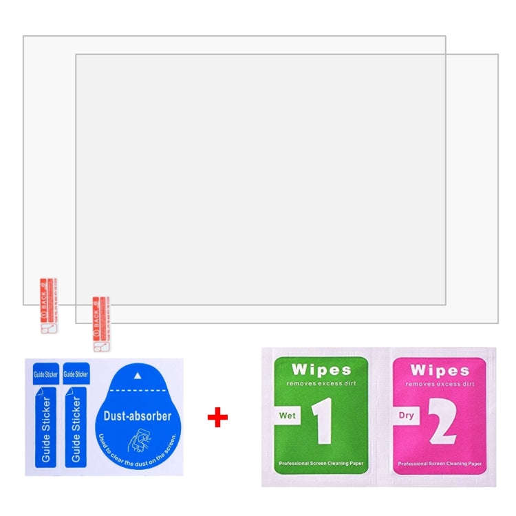 For MSI Claw A1M 7 inch Game Console 2pcs 9H 0.3mm Explosion-proof Tempered Glass Film