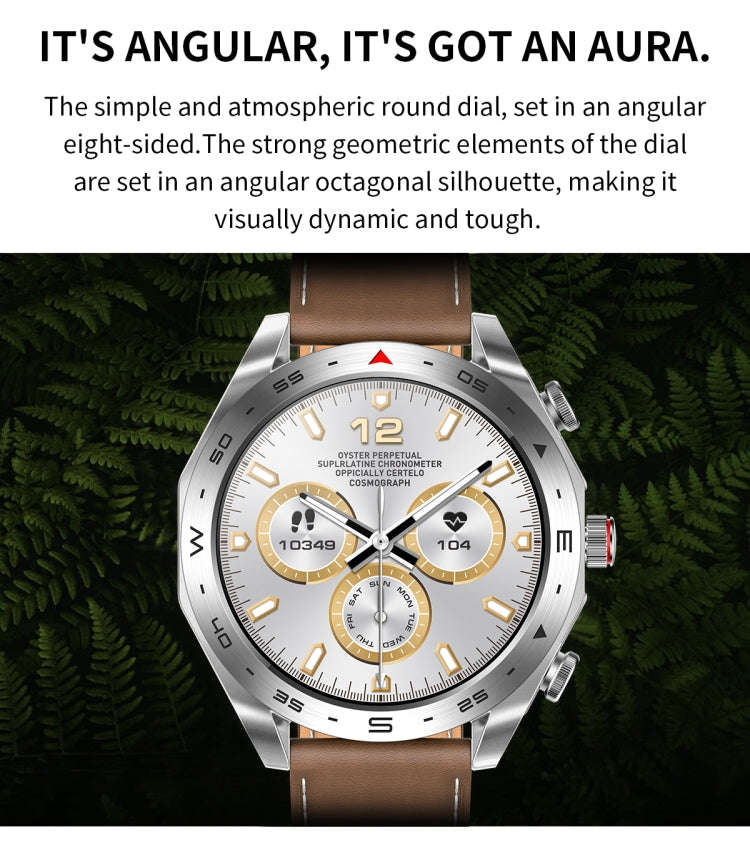 LEMFO T95 1.52 inch IPS Screen 2 in 1 Bluetooth Earphone Smart Watch Support Health Monitoring(Bl...