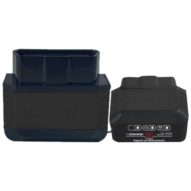 KONNWEI KW906 Bluetooth 5.0 Car OBD2 Scanner Support Android & iOS(Black)