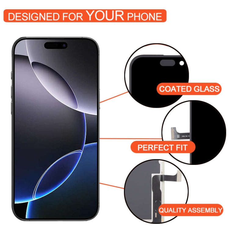 For iPhone 14 Pro DD Soft OLED Screen, Remove IC Need Professional Repair