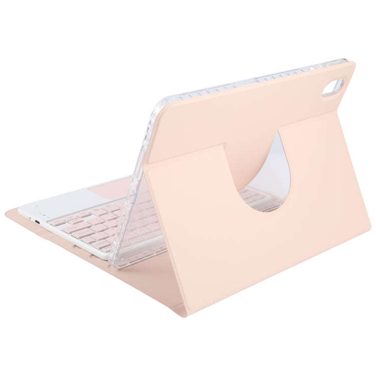 For Huawei MatePad Pro 11 2024 / 2022 Square Button Bluetooth Keyboard Rotatable Holder Leather C...