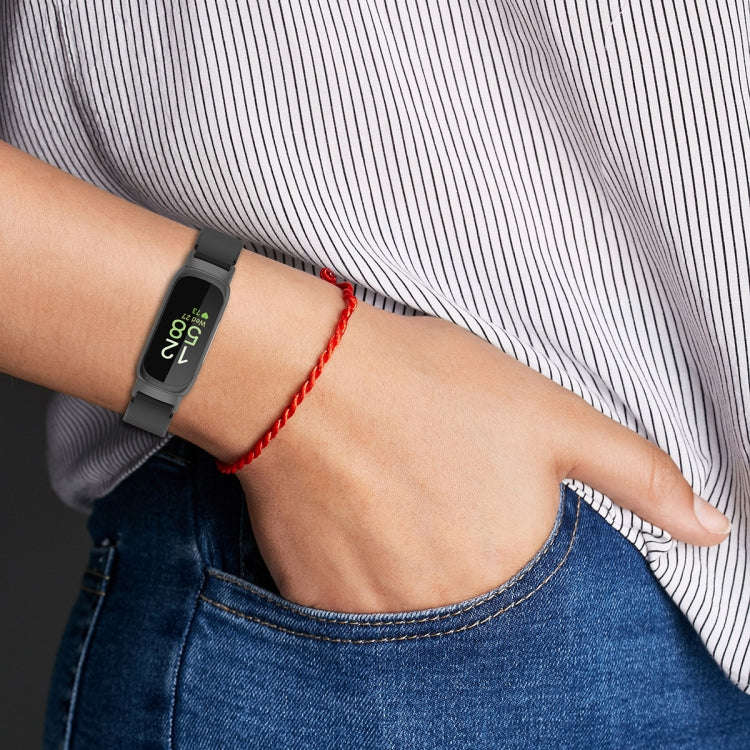 12mm Universal Solid Color Silver Buckle Silicone Watch Band(Starlight)